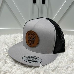 SnapBack hat sugar skull